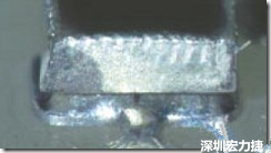 不沾錫，空焊不沾錫