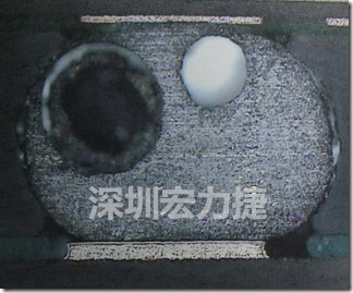 BGA切片分析，氣泡與冷焊
