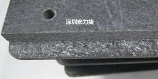 可加工性的合成石，可以用CNC洗出想要的形狀與機(jī)構(gòu)，可以媲美鋁合金