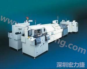 VAi 6300自動焊球貼放系統(tǒng)、回流焊爐、回流焊后的清洗機和材料運送設備