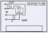 圖3：降壓電路的PCB設(shè)計示例。