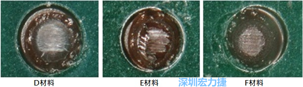 圖14- 冷球拉力試驗(yàn)后，光學(xué)顯微鏡下的失效模式