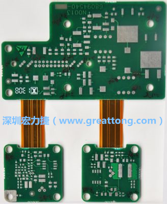 FPCB可作為多片功能載板的連接軟式板材。