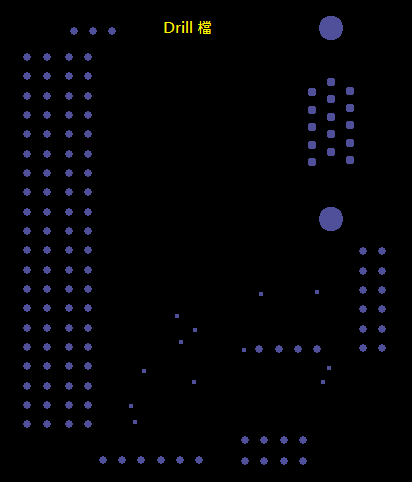 產(chǎn)生Drill File及 Map File 的Gerber 檔案，此會(huì)產(chǎn)生描述此PCB所用到的鉆孔的孔徑尺寸及鉆孔的座標(biāo)資訊。